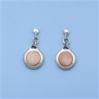 Silver Stone Earrings