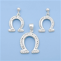 Silver Set - Horseshoe