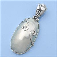 Silver Stone Pendant