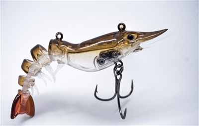 Hard plastic shrimp lure