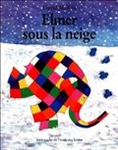 Elmer sous la neige