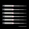 Munce Discovery Burs 31mm Shallow Troughers
#1/4 quarter .25 Pink 6-pack