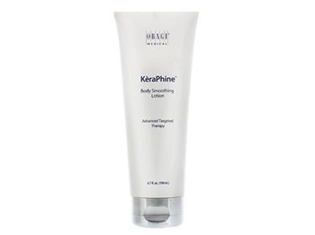 Obagi KÃ¨raPhine Body Smoothing Lotion is a solution to help smooth rough and bumpy skin.  It is formulated with rich emollients and powerful exfoliants: 15% glycolic acid and 5% ammonium lactate