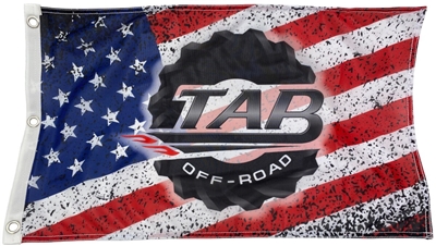 TAB Offroad Logo Flag