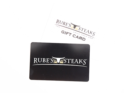 Rubes Gift Card