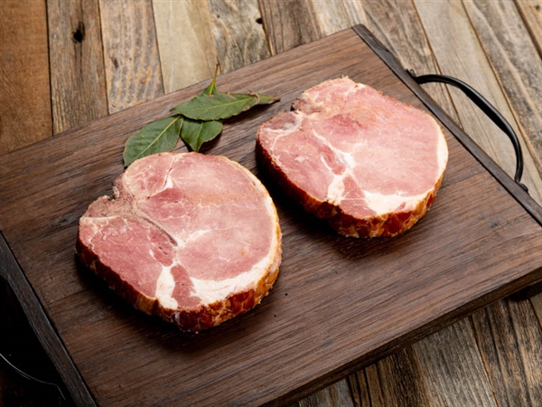 Rube's boneless Iowa pork loins, ready to season and cook.