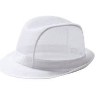 A214-M - Trilby Hat White - Size M