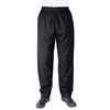 A582-XS - Vegas Chefs Trousers Black Polycotton - Size XS