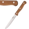 Steak Knives Wooden Handle - 190mm (Box 12)  C136