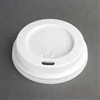 Fiesta Lid for Hot Cups White - 8oz (Sleeve 50)  CE263