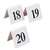 L981 - Plastic Table Number Set