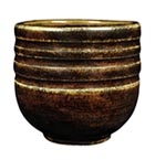 PC-62 Amaco Potters Choice Glaze Textured Amber Brown Glaze Pint