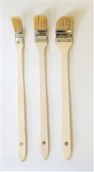 Tilted Bristle Brushes - Set of 3