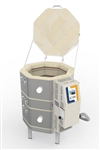 L&L E18M-3 Easy Fire Kiln: 22" Tall,  3" Brick