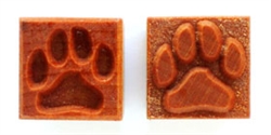 MKM Stamps4Clay - Medium Square #144 (Dog paw print)