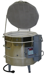 Olympic 2318 "Stackable" Electric Kiln with V6-CF Electronic Controller : 4.7 Cu. Ft:  Cone 8