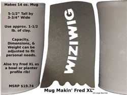 Wiziwig Potters Profile Rib FRED XL