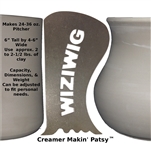 Wiziwig Potters Profile Rib Creamer Makin' Patsy