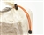 CBT2-O Xiem Tools Clay Bag Ties - Reusable - Orange 2 Pack