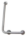 Grab bar - L shape, 1.5OD, LH, Peened