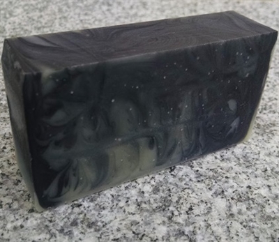 Black Forest Bar Soap - Marbled Swirl Design