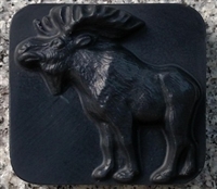 Black Forest Bar Soap - Moose Design