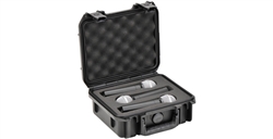 SKB 3i-0907-MC3 iSeries 0907 Waterproof Three Mic Case