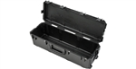 SKB 3i-4213-12BE Waterproof Large Drum Hardware Case With Handle & Wheels, Locking Latches (Empty)