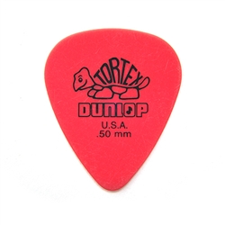 Jim Dunlop 418R-50 Tortex Red 0:50 mm, bag of 72