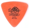 Jim Dunlop Tortex Triangle .60MM Orange, bag of 72