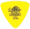 Jim Dunlop Tortex Triangle .73MM Yellow, bag of 72