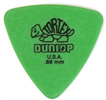 Jim Dunlop Tortex Triangle .88MM Green, Bag of 72