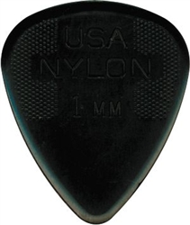 Jim Dunlop 44R.100 Nylon Black 1.00MM, Bag of 72