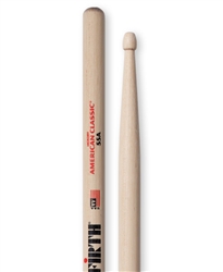 Vic Firth 55A American Classic 55A Hickory Drumsticks Wood Tips