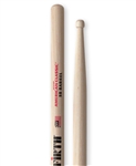 Vic Firth 5BBRL American Classic 5B Barrel Tip Hickory Drumsticks Wood Tip