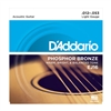 D'Addario EJ16 Phosphor Bronze, Light, 12-53