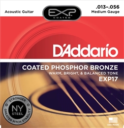 D'Addario EXP17 EXP17 Coated Phosphor, Medium, 13-56