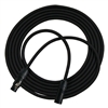 RapcoHorizon GPRO Black Mic Cable Neutrik Black XX Series XLRF-XLRM With Gold Contacts - 25 Feet