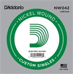 D'Addario  Single XL Nickel Wound 042