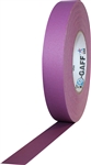 Pro Tapes 1 Inch x 55 Yards Pro Gaff Tape - Purple