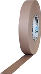 Pro Tapes 1 Inch x 55 Yards Pro Gaff Tape - Tan