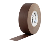 Pro Tapes 2 Inch x 55 Yards Pro Gaffer Tape - Brown