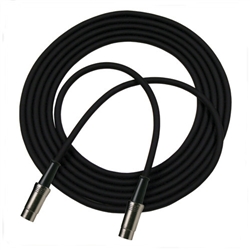 RapcoHorizon QPM Black Cable (2) MIDI Male Wired 5 Pin Active