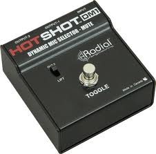 Radial Engineering HotShotï¾™ DM1 Stage Mic Toggle