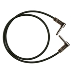 RapcoHorizon SG4-xRR Black Instrument Cable (2) Right Angle Switchcraft Connectors