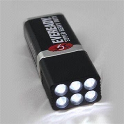 Tour Supply Blocklite 9 Volt LED Flashlight