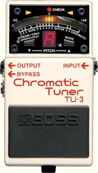 BOSS TU-3 Chromatic Tuner and Power Supply Pedal
