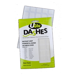 Pro Tapes UGlu 600 Dashes Sheets - 1/2 Inches x 5/8 Inches