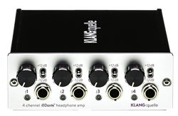 KLANG : quelle 4 Channel Dante Network Headphone Amp - Rack Mount