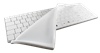 Used for Infection Control & Equipment Protection, the Its Cool Fitted White Keyboard Drape DRAPE/IT/US can be cleaned by washing with soap and water, sanitized or disinfected.